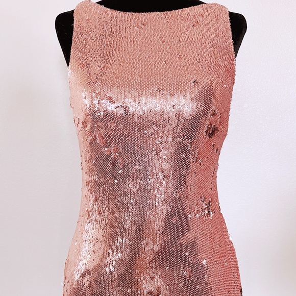 HALSTON Madden Back Twist Gown - Picture 3 of 11